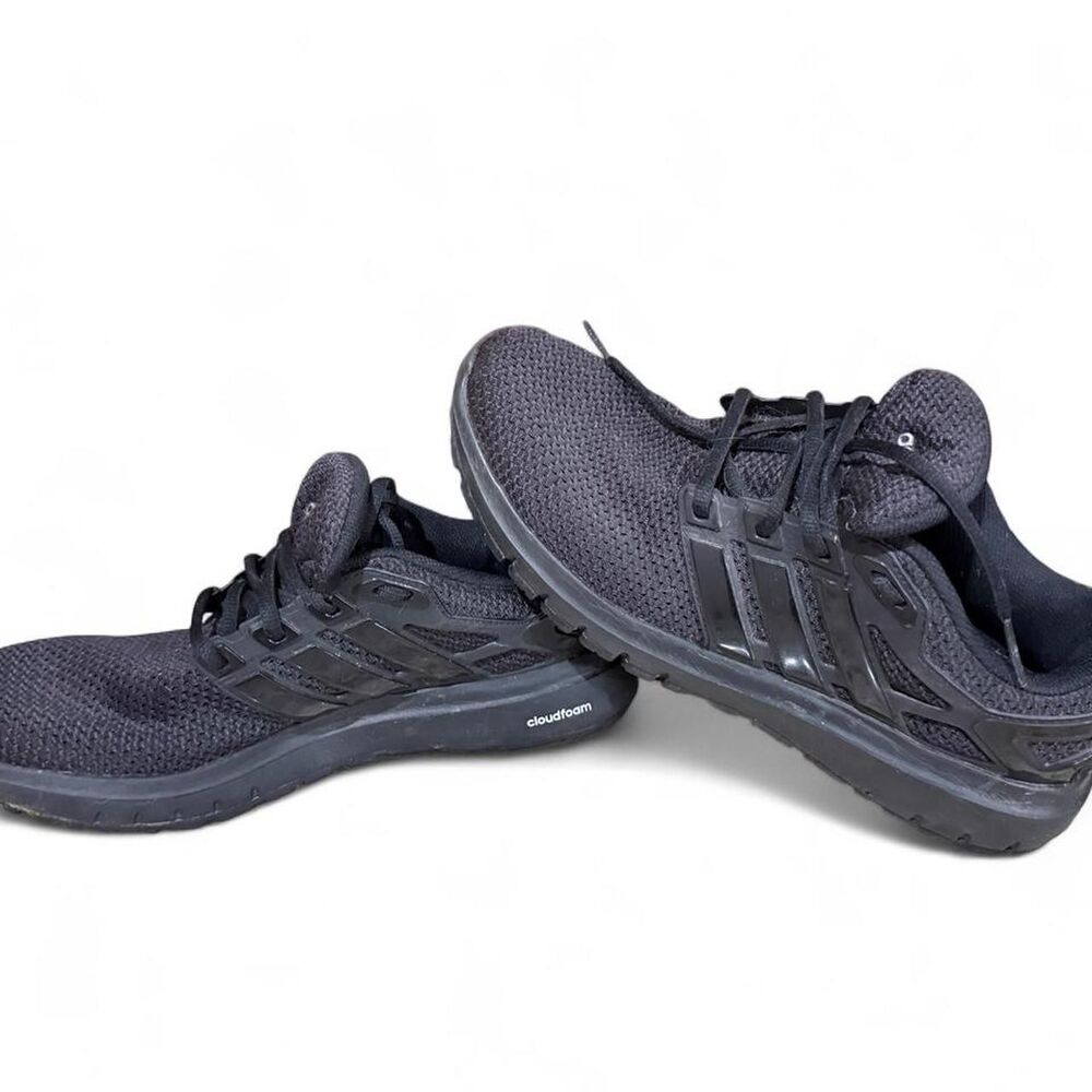 Adidas Men's Black and Grey Trainers